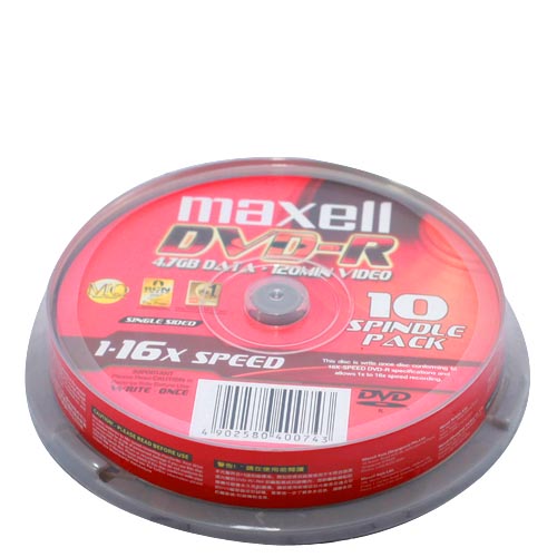DVD-R Maxell 10